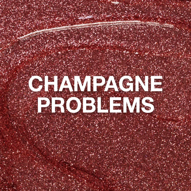 P  Champagne Problems Glitter Gel Polish