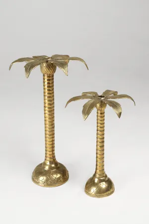 Palm Candle Holders