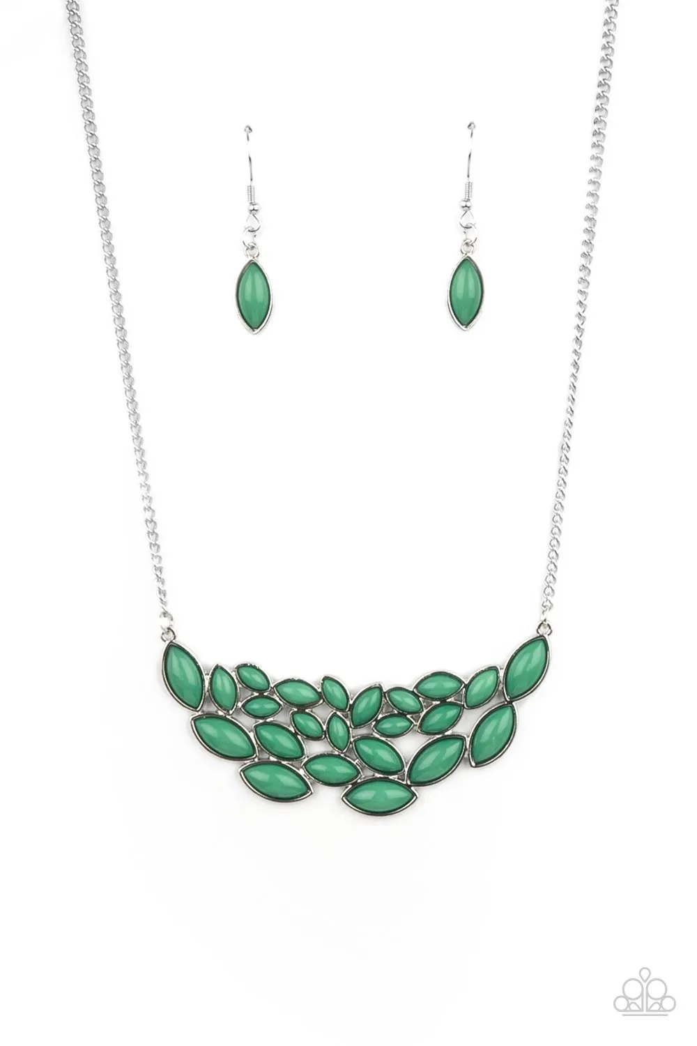 Paparazzi Eden Escape - Green Necklace