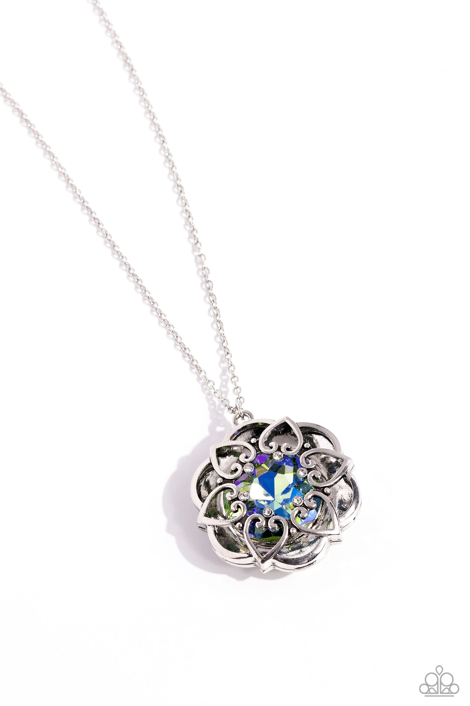 Paparazzi Flowering Fantasy - Green Necklace
