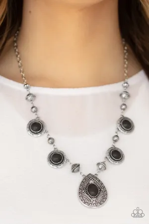 Paparazzi Mayan Magic Necklace Black