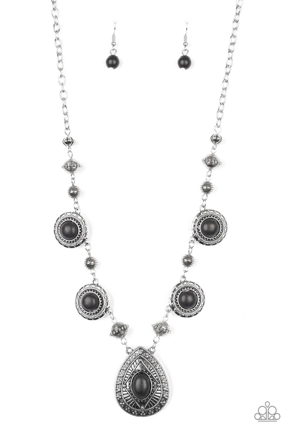 Paparazzi Mayan Magic Necklace Black
