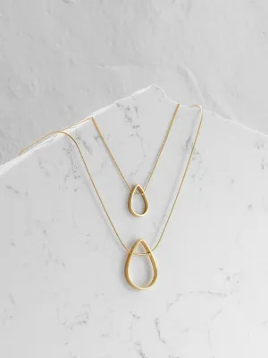 Pear Diameter Necklace