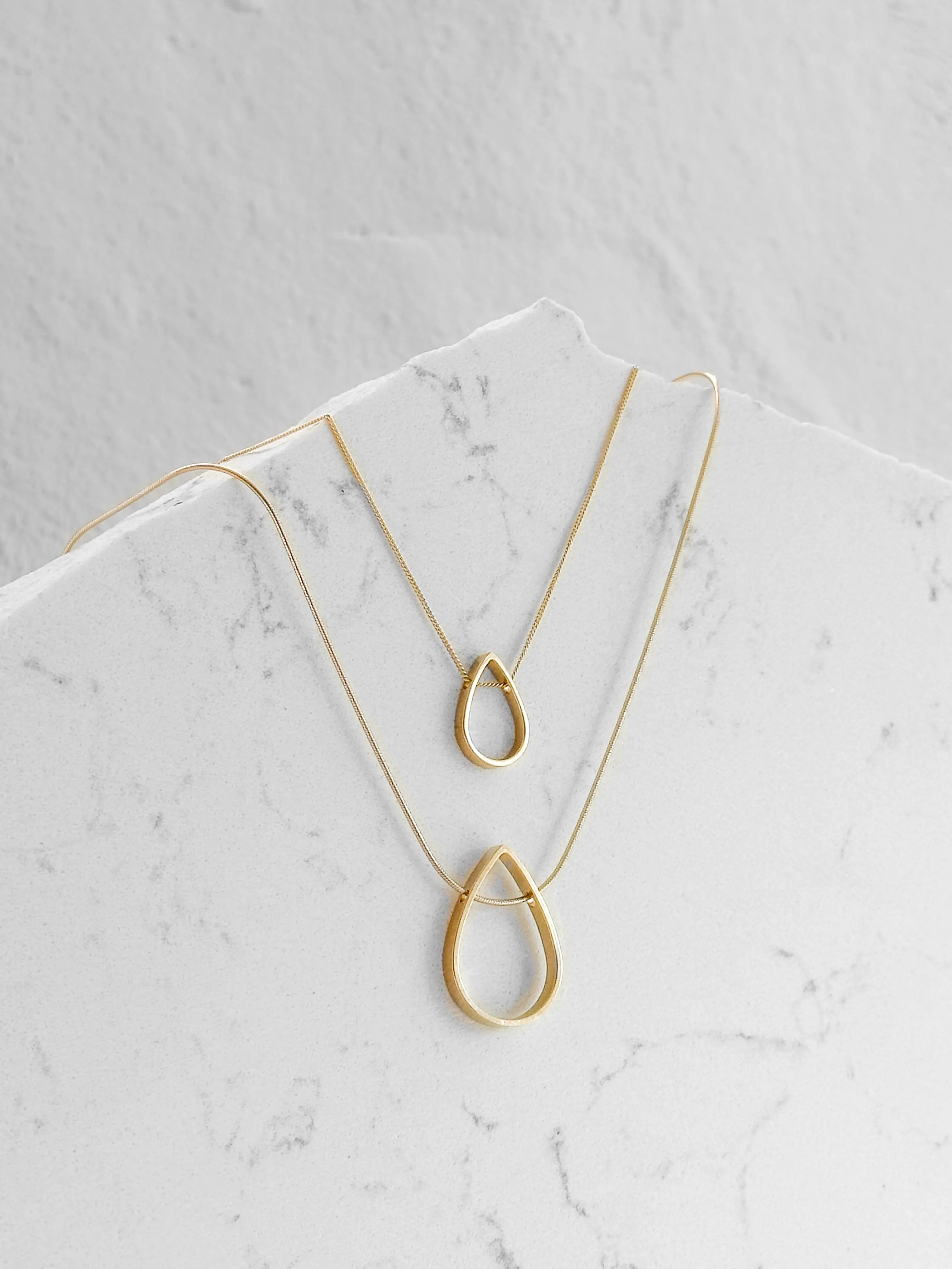 Pear Diameter Necklace