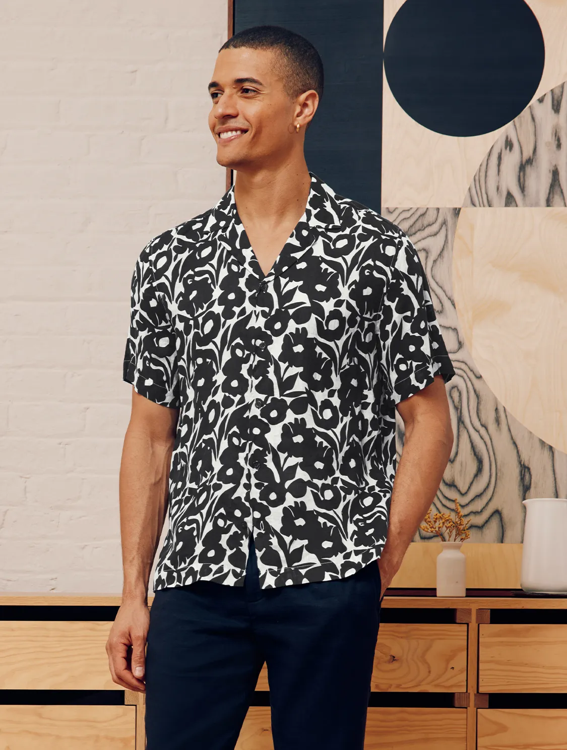 PERENNIAL ROBERTO LINEN SHIRT