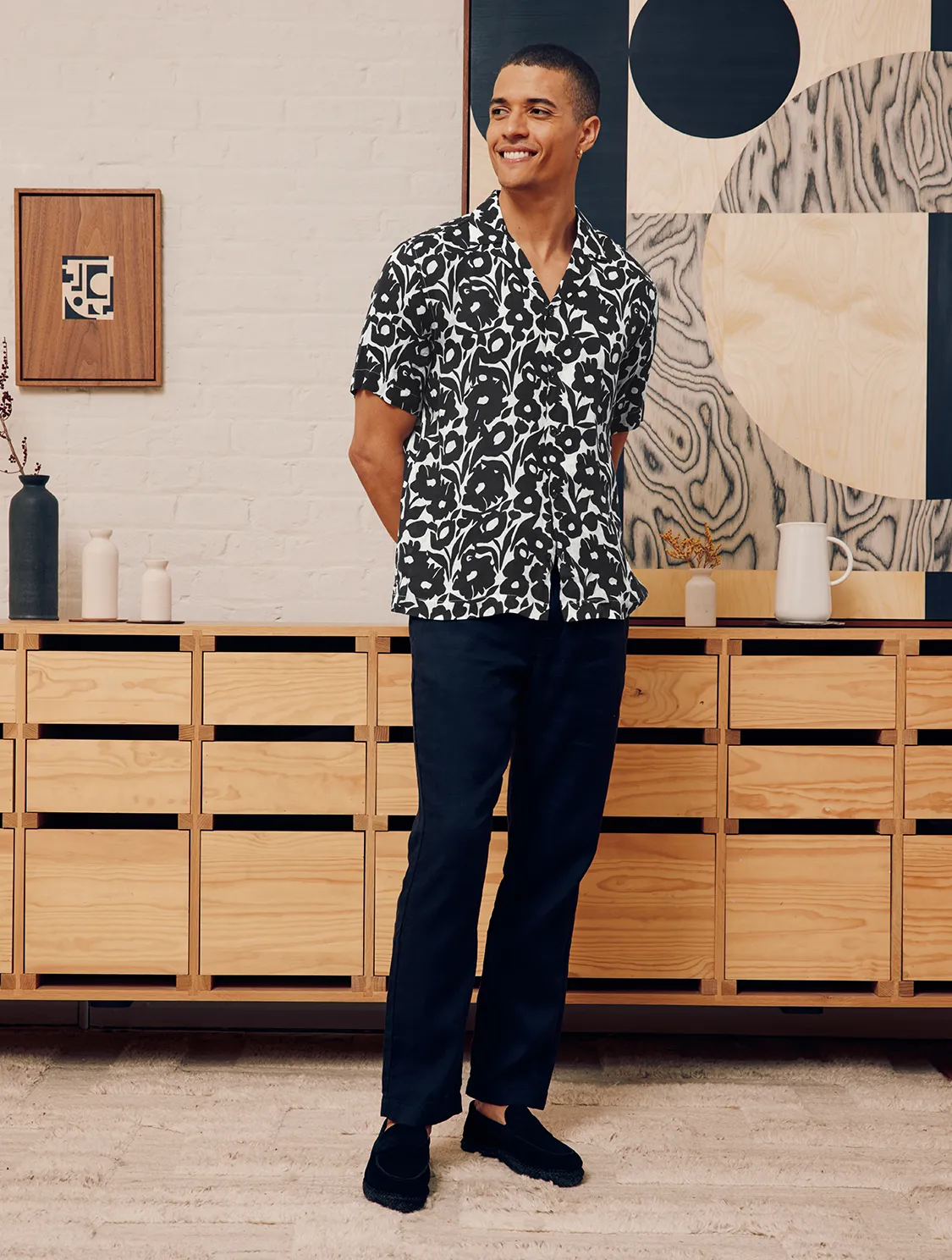 PERENNIAL ROBERTO LINEN SHIRT