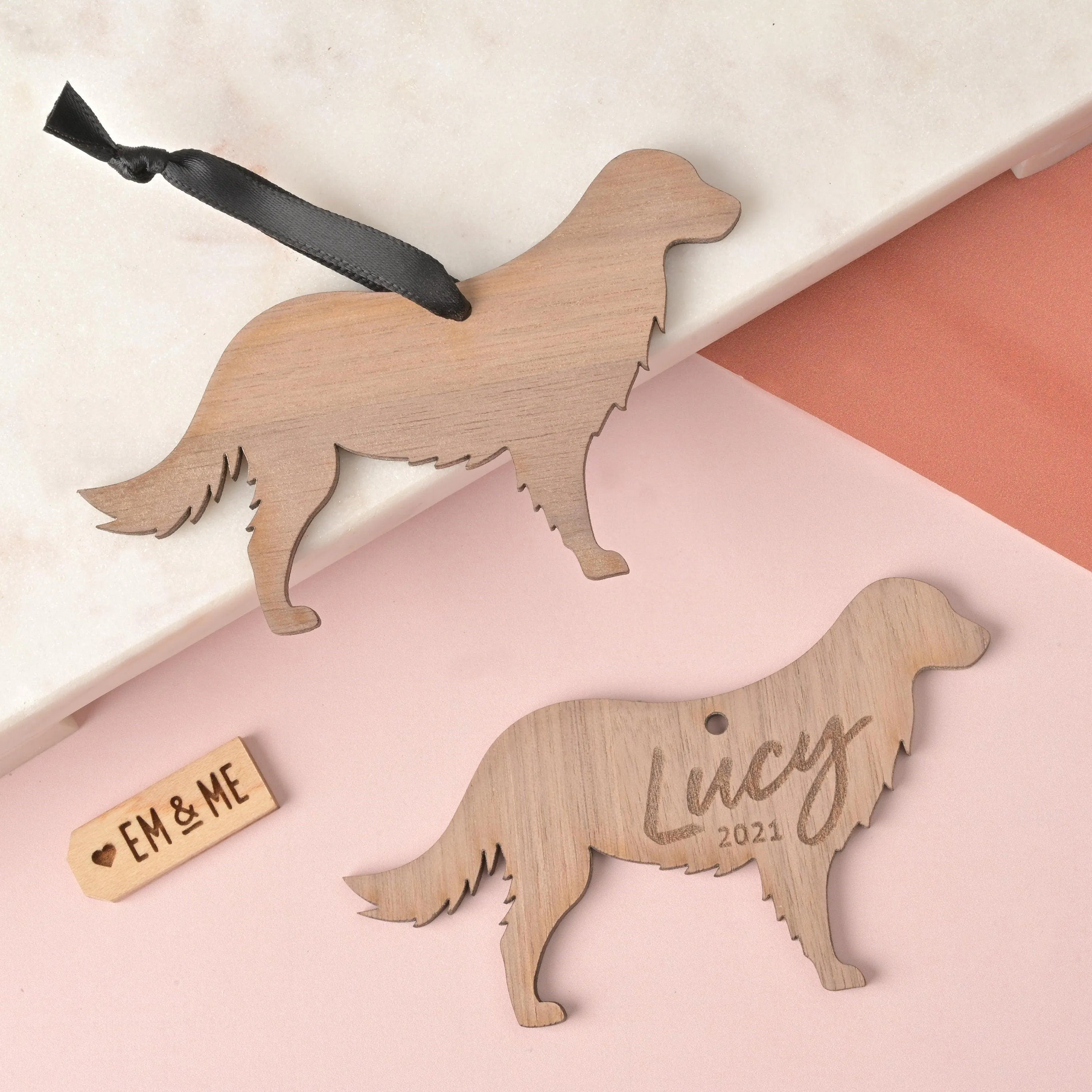Personalized Pet Silhouette Ornament