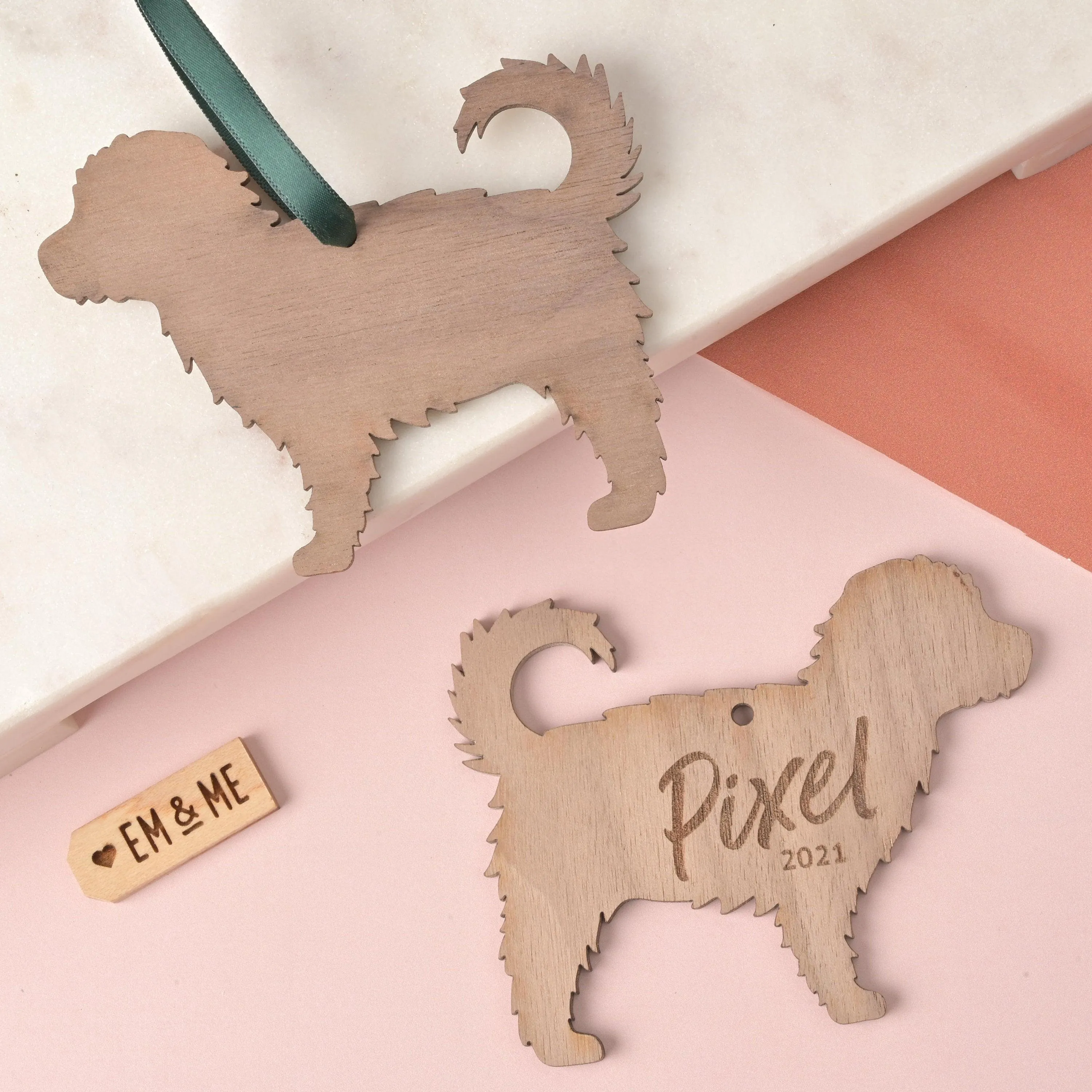 Personalized Pet Silhouette Ornament