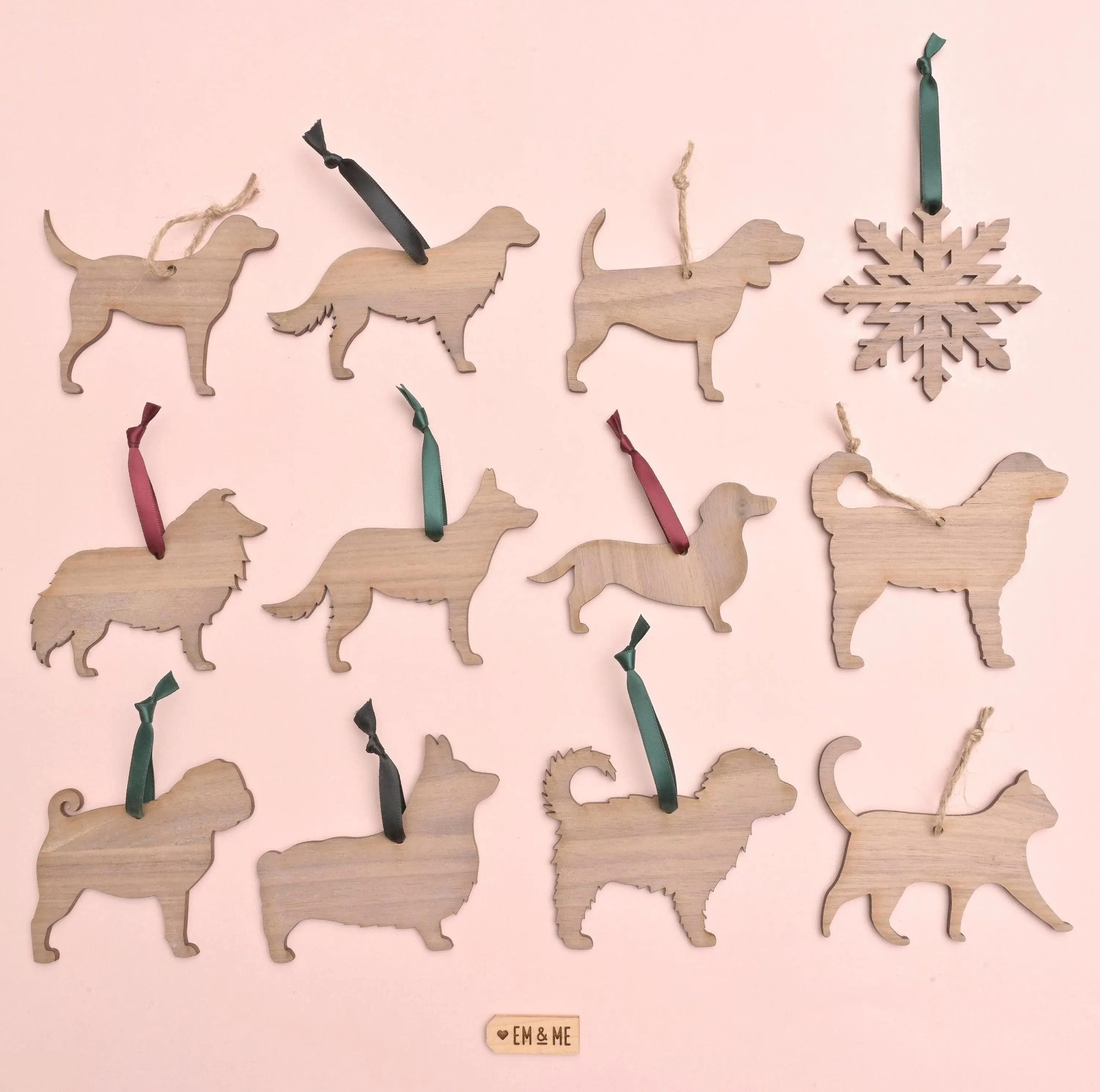 Personalized Pet Silhouette Ornament