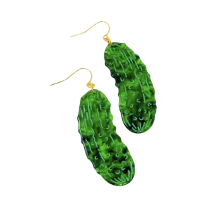 Pickle Acetate Earrings