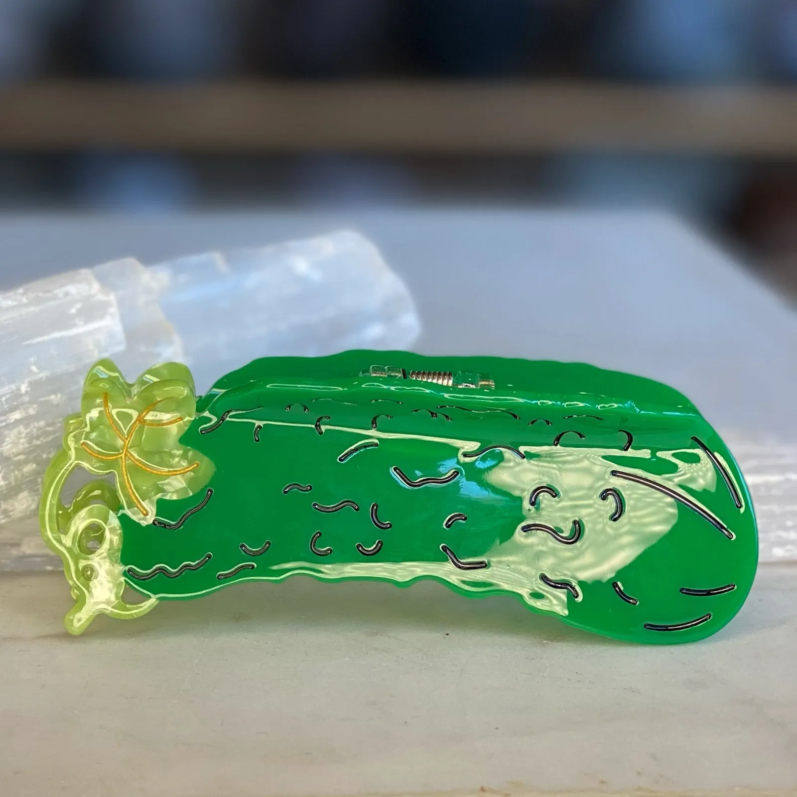 Pickle Hair Clip
