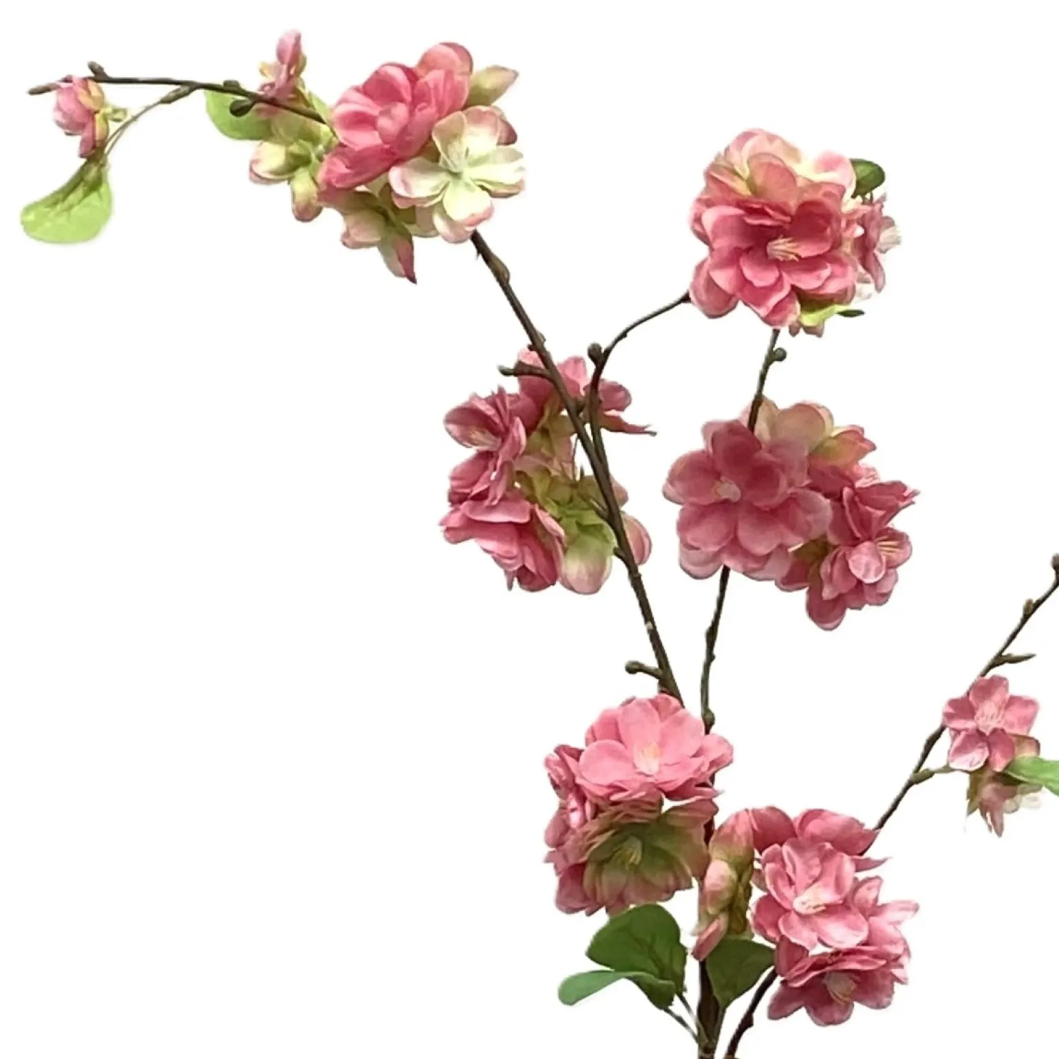Pink Apple Blossom Spray