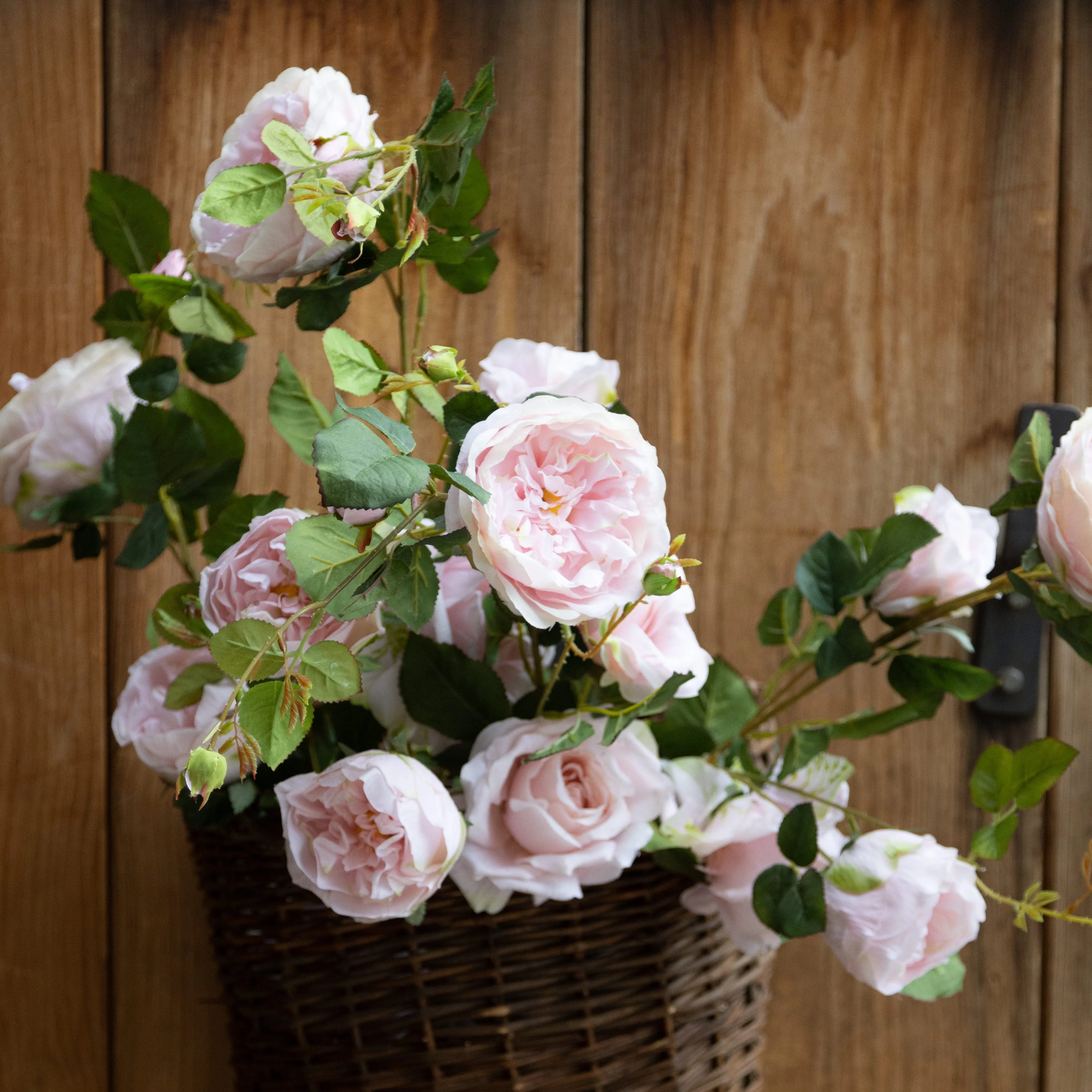 Pink Mixed Rose Spray