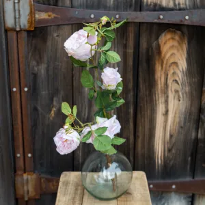 Pink Mixed Rose Spray
