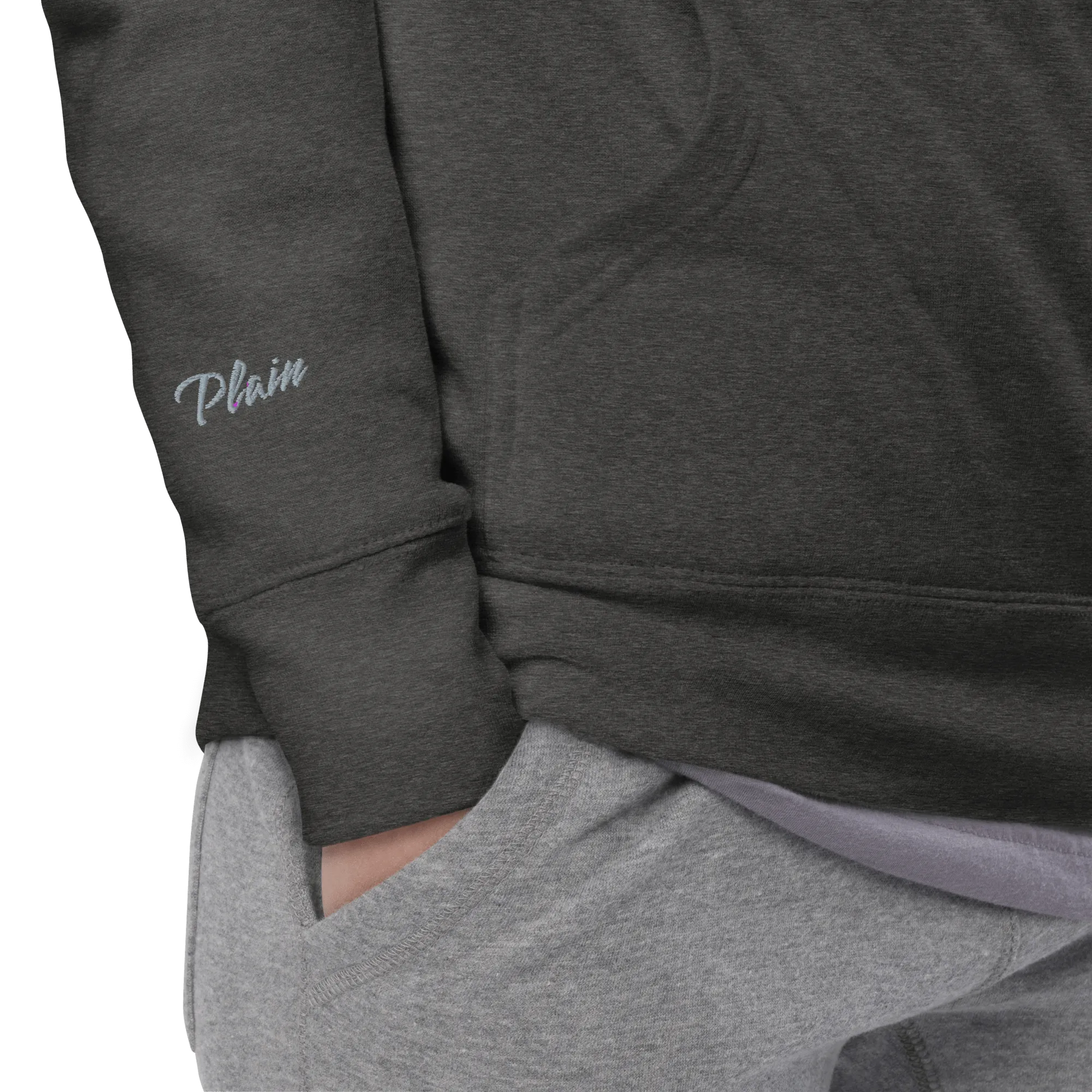 Plain Pullover Unisex Hoodie