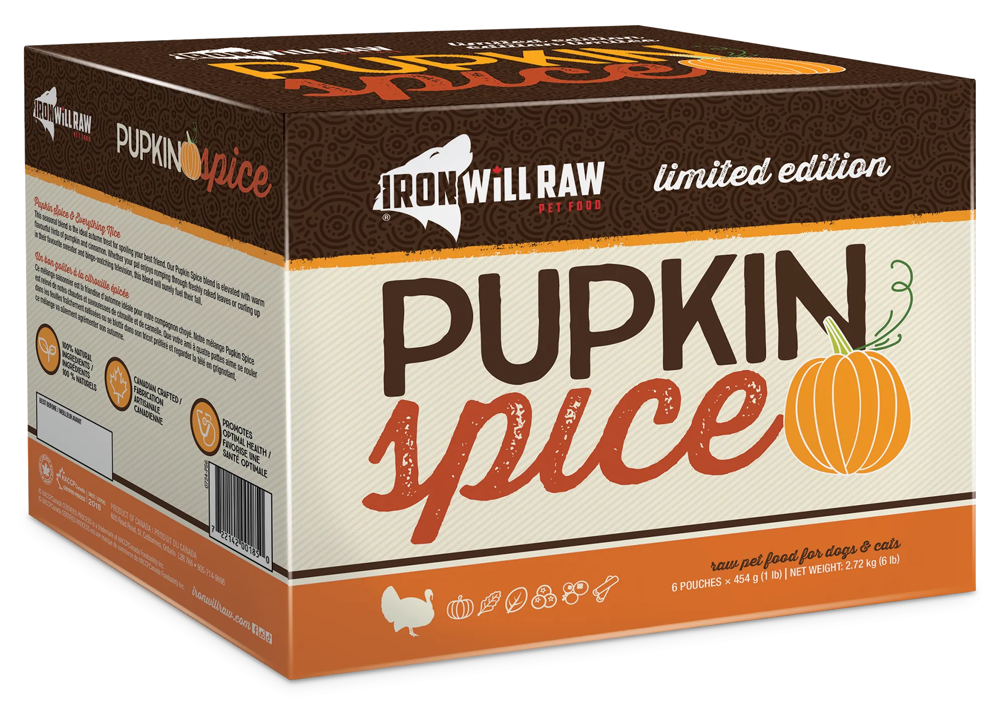 Pupkin Spice - Flat (3 x 6 lb)