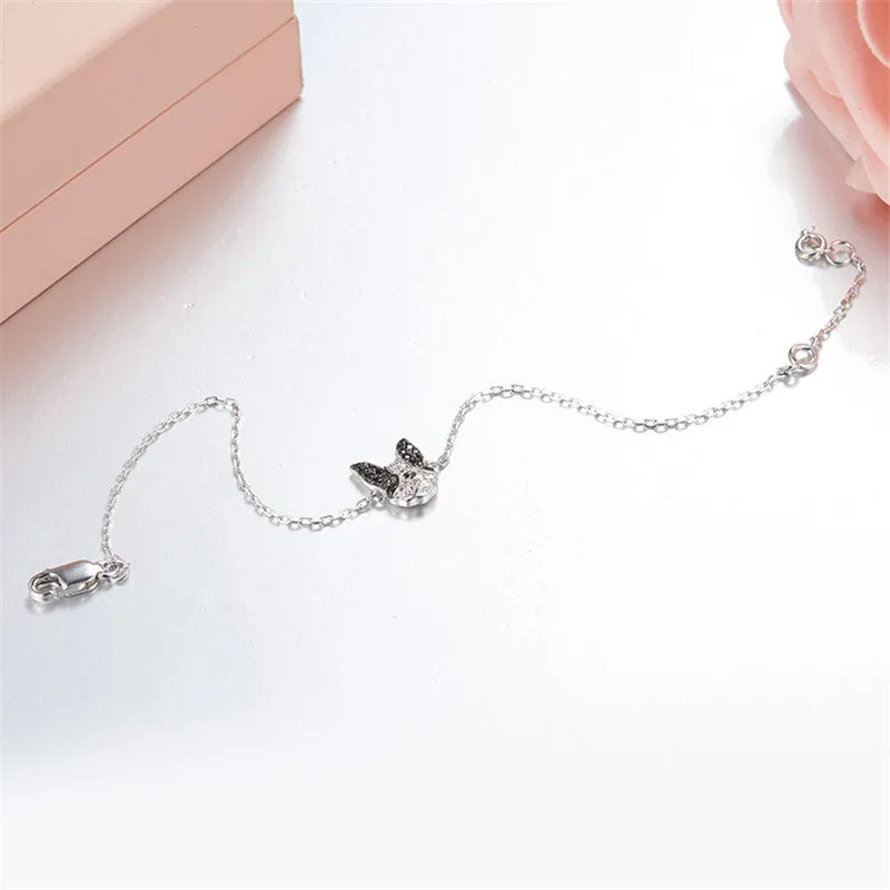 Puppy Wang Wang Petite French Bulldog Pierre Bracelet