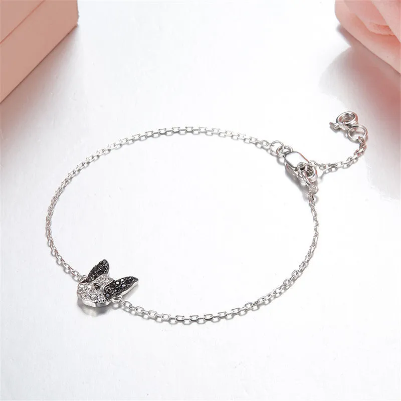 Puppy Wang Wang Petite French Bulldog Pierre Bracelet