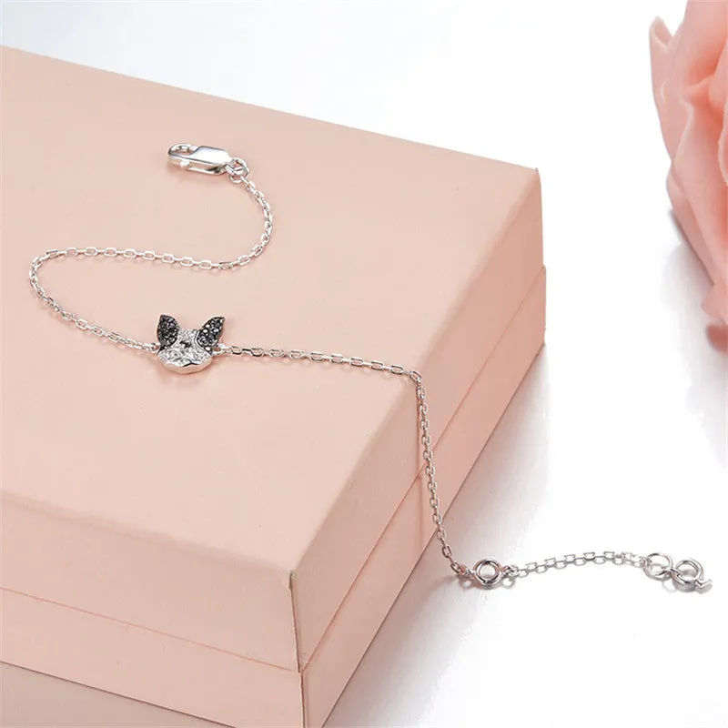 Puppy Wang Wang Petite French Bulldog Pierre Bracelet