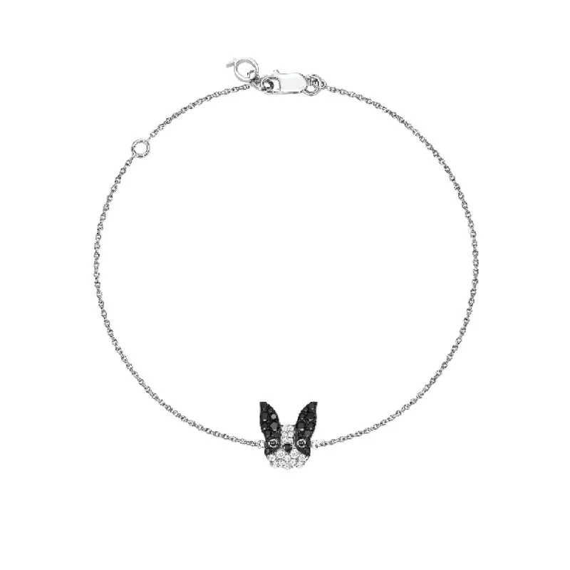 Puppy Wang Wang Petite French Bulldog Pierre Bracelet
