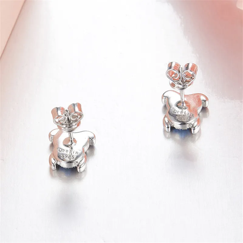 Puppy Wang Wang Petite Morgen Schnauzer Stud Earrings