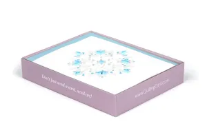 Quilled Snowflake Note Card Box Set