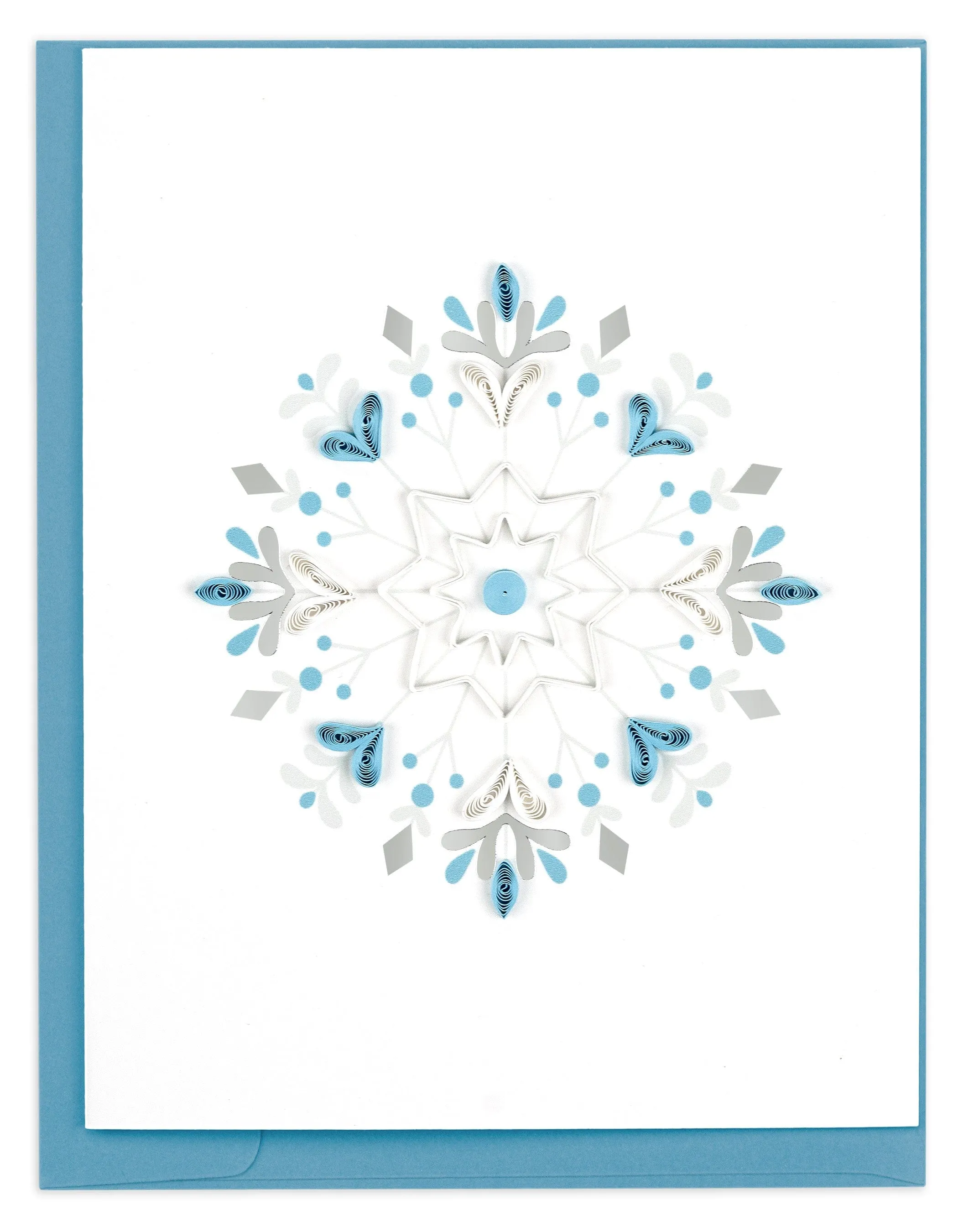 Quilled Snowflake Note Card Box Set