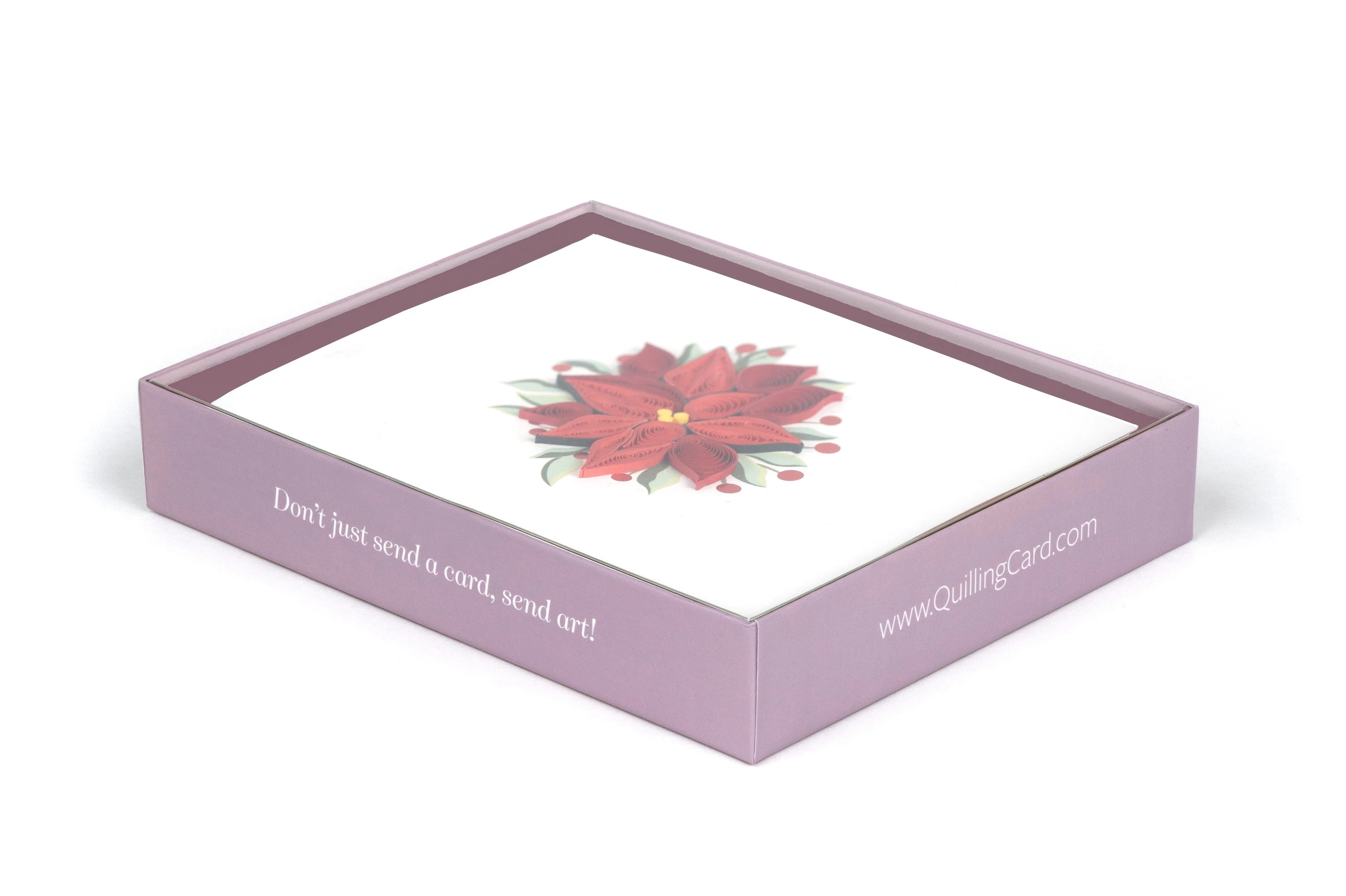 Quilled Winter Botanicals  Note Card Box Set