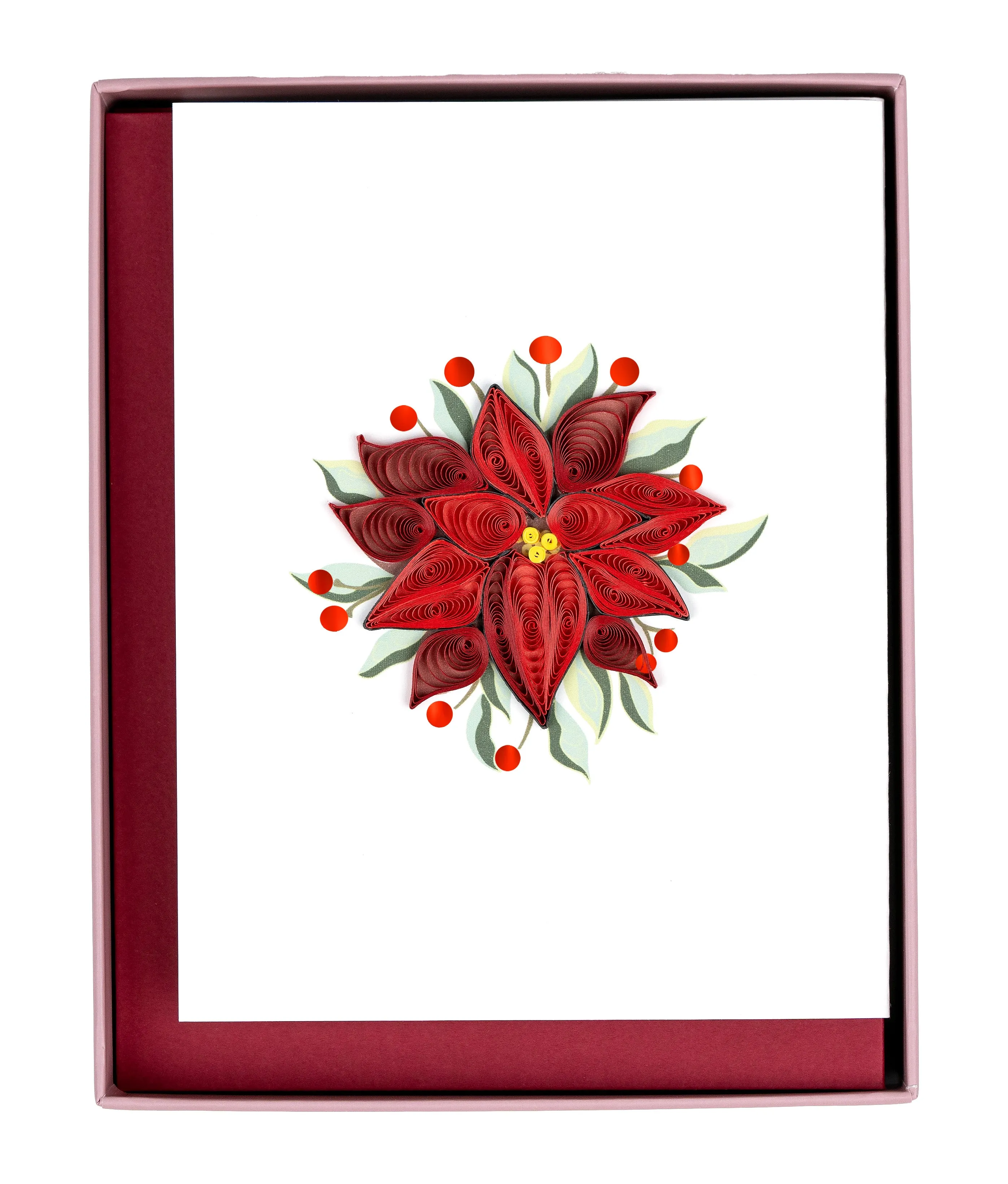 Quilled Winter Botanicals  Note Card Box Set