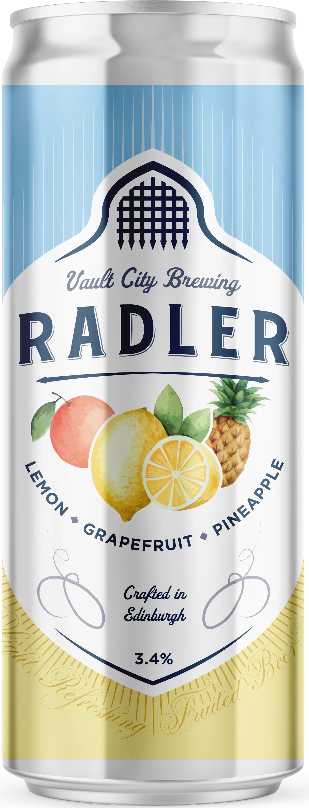 Radler (Lemon, Grapefruit & Pineapple) Fruited Sour