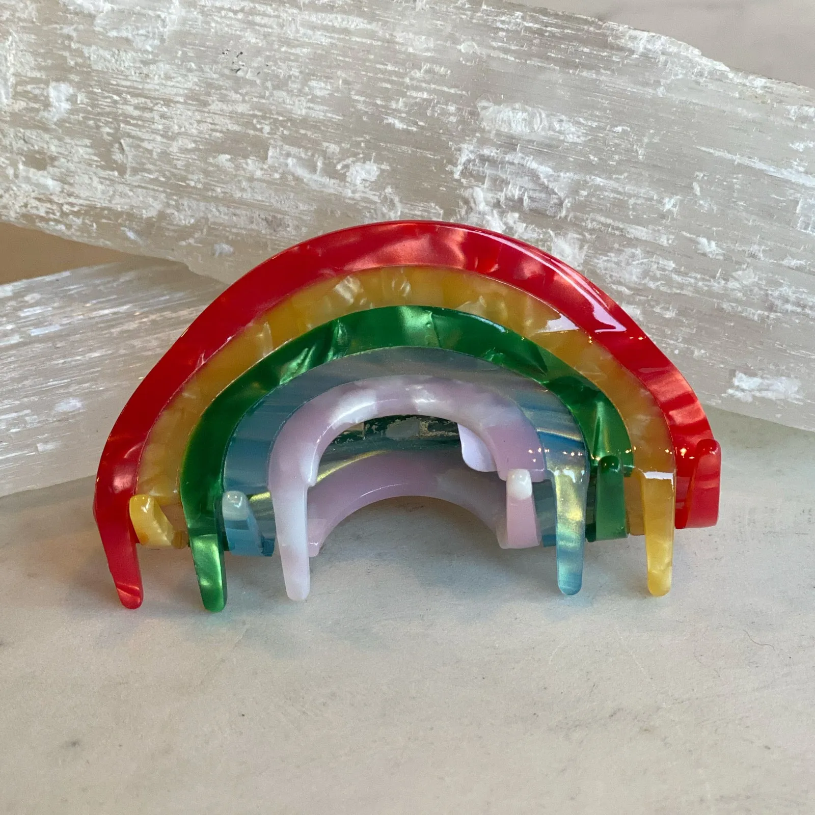 Rainbow Hair Clip