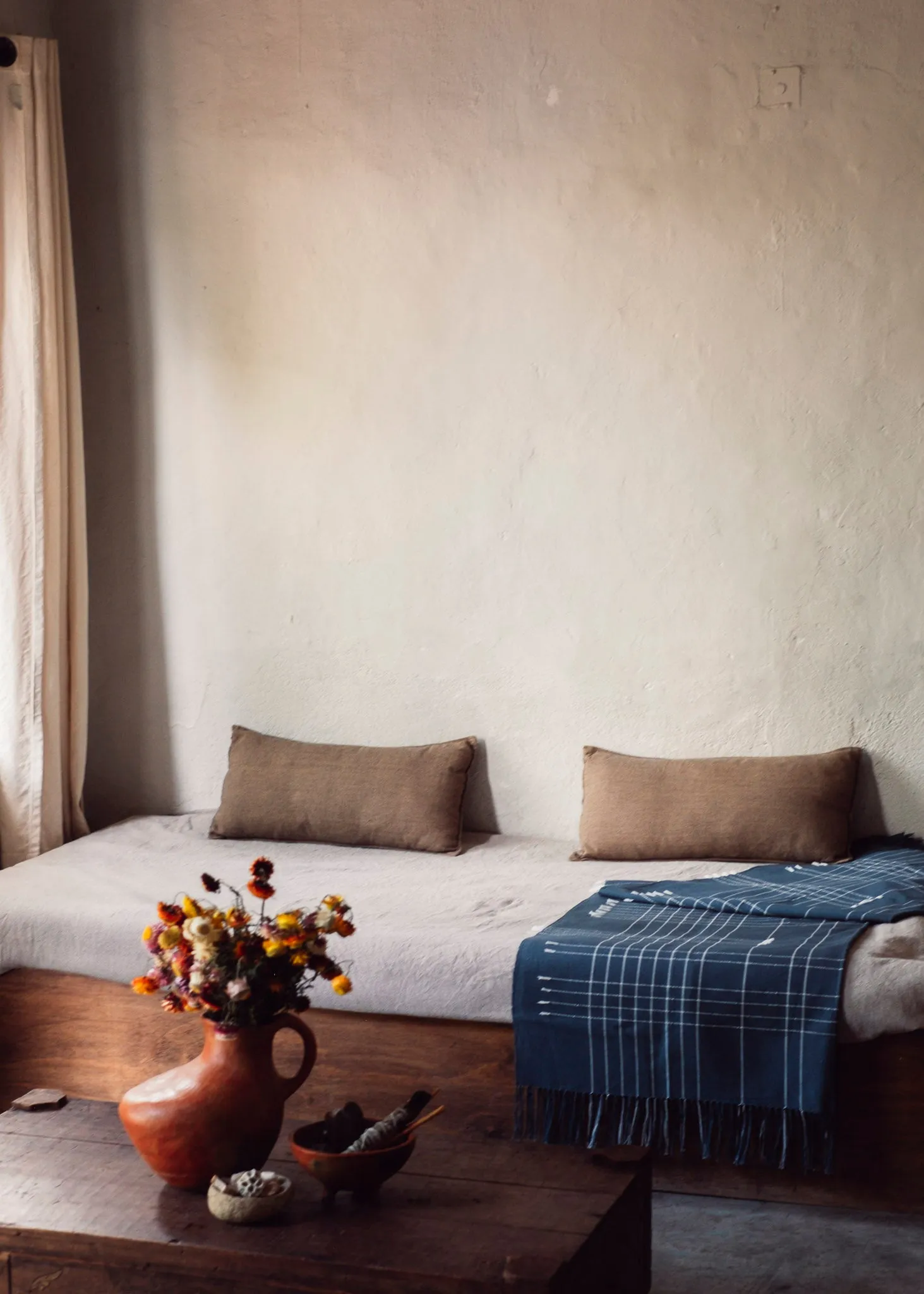 Raya Throw, Agave Green