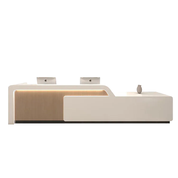 Reception desk hotel cashier modern minimalist