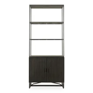 Reclaimed Pine & Industrial Metal SmartShelve