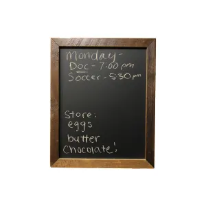 Reclaimed Wood, Picture Frame, Chalkboard Back 11 x 14
