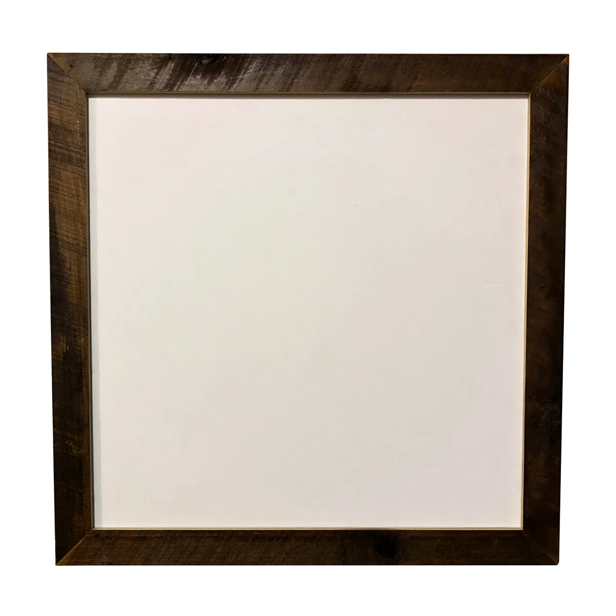 Reclaimed Wood Square Picture Frame 24x24