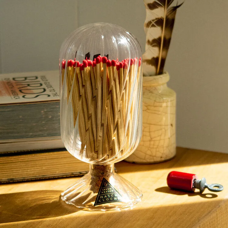 Red Helix Match Cloche