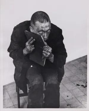 Reindeer Werk, Performance at Galerie St. Petri, Lund, Sweden, Silver Print - 1975