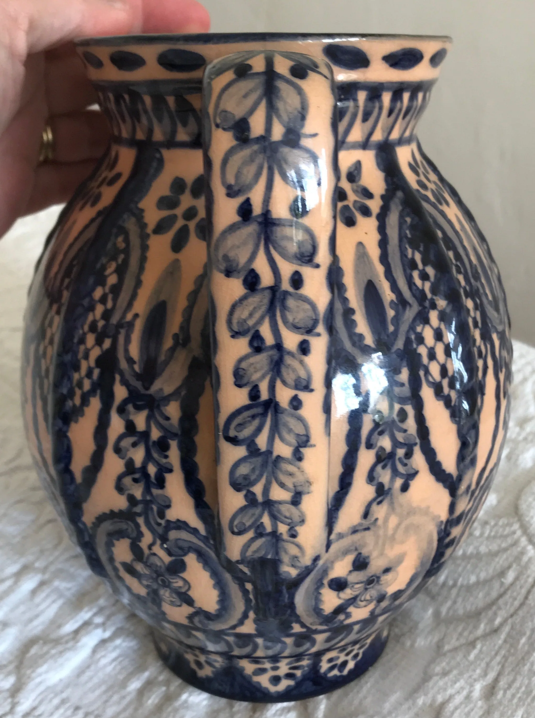 Renaissance Style Continental Faience Jug