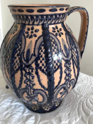 Renaissance Style Continental Faience Jug