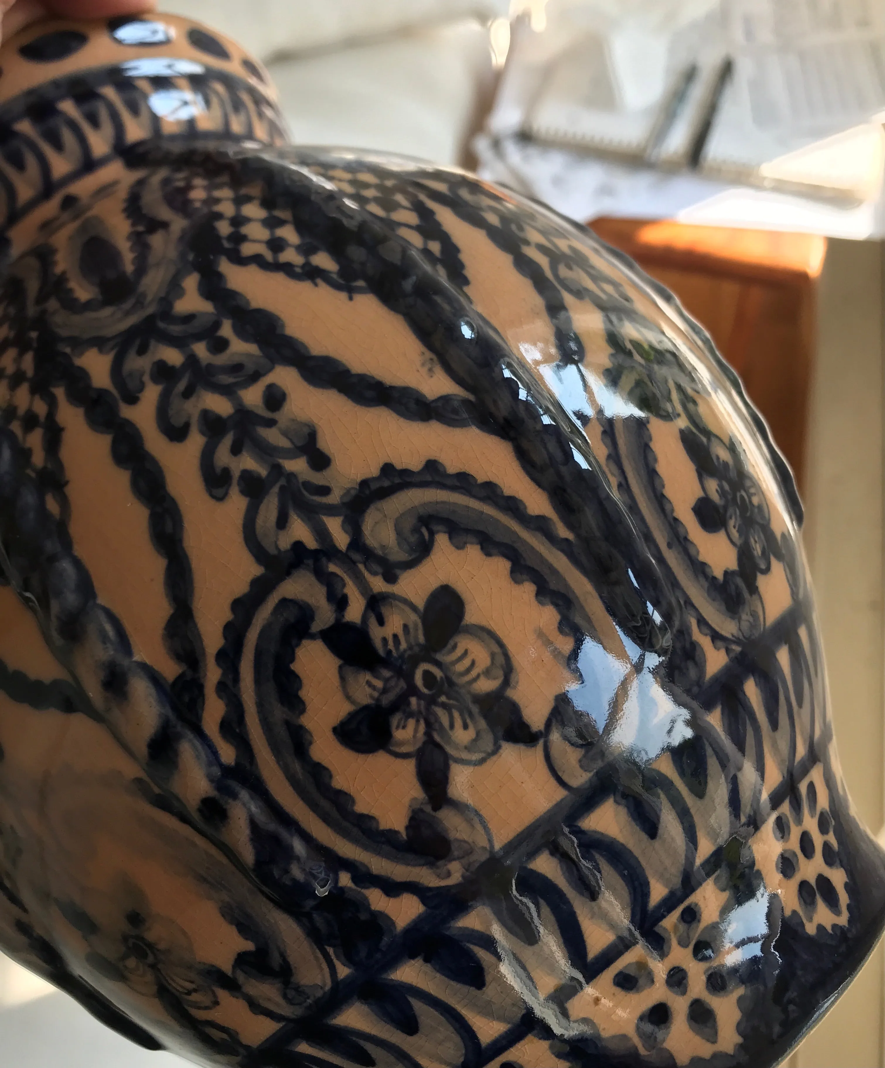 Renaissance Style Continental Faience Jug
