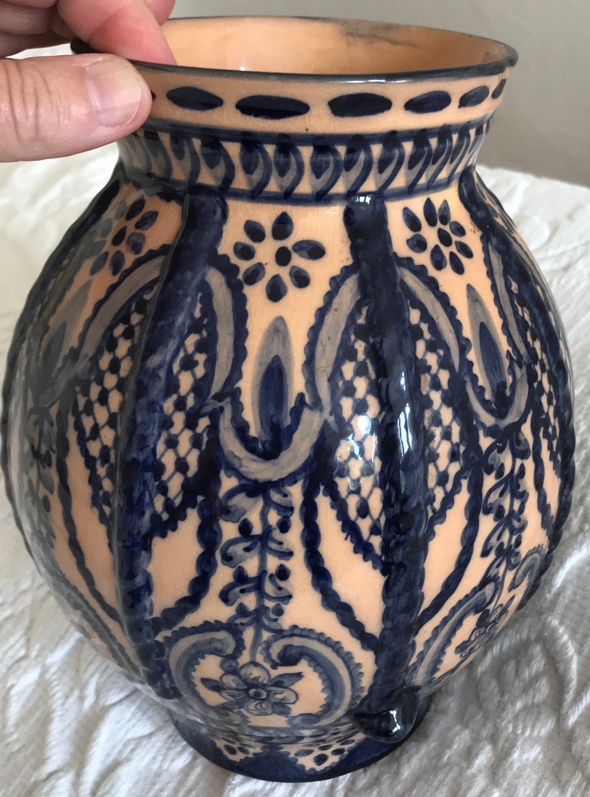 Renaissance Style Continental Faience Jug