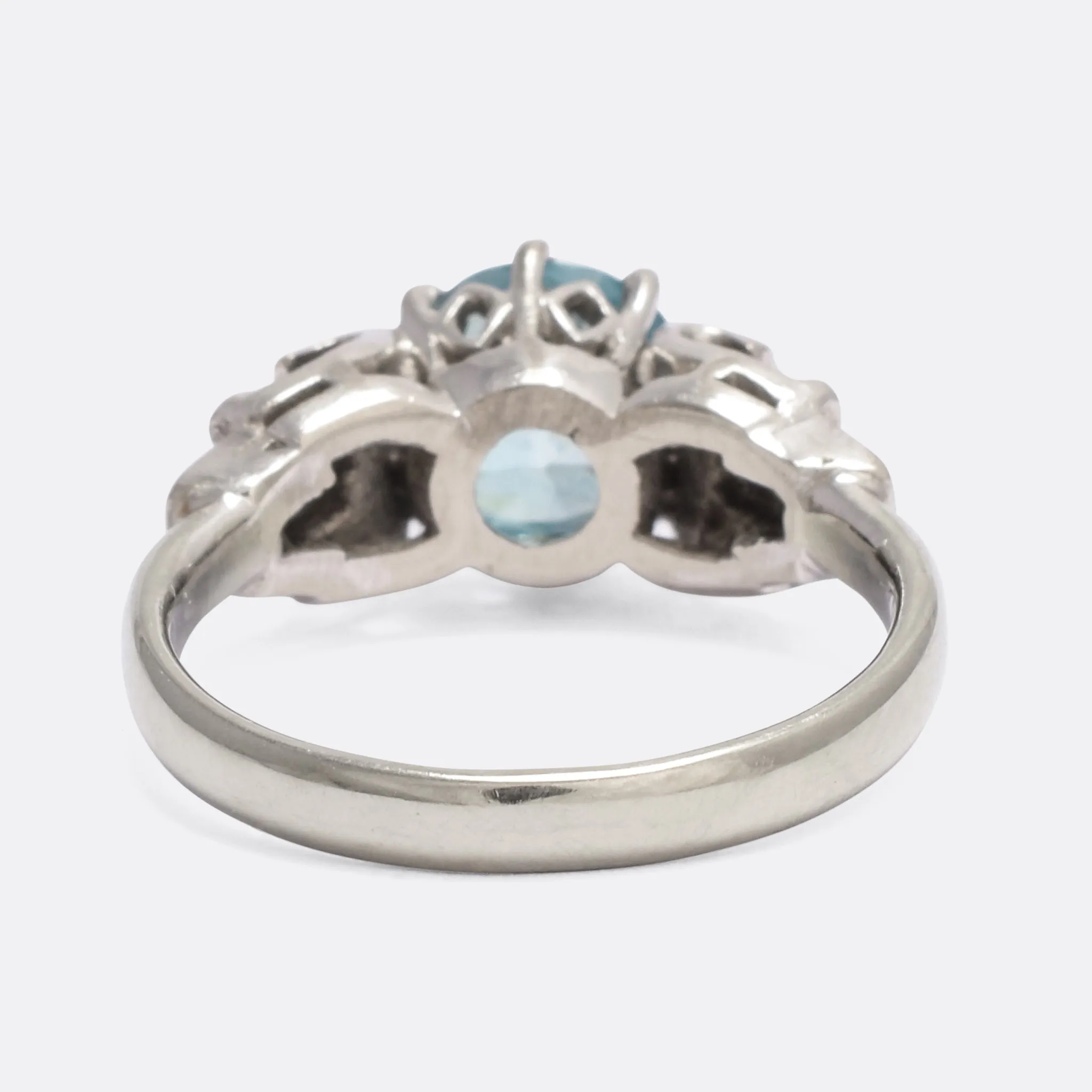Reserved: 1930s Zircon Solitaire Ring