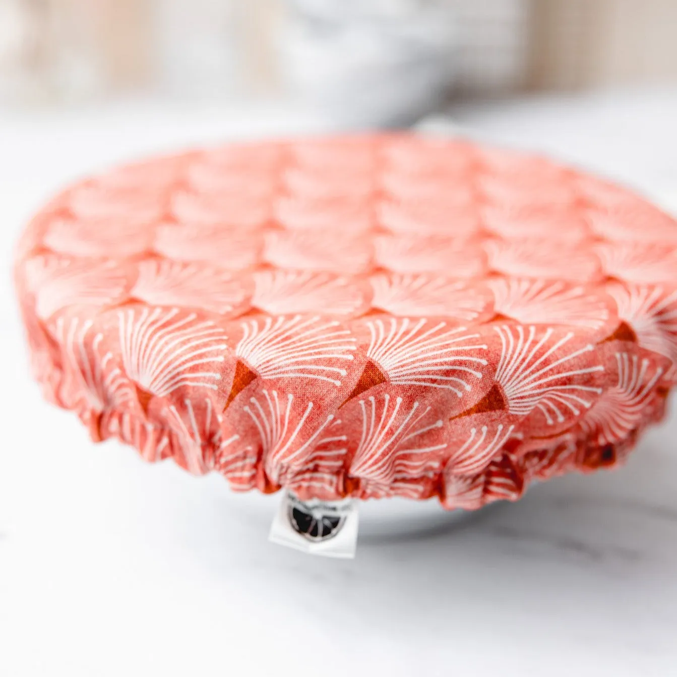 Reusable Dish Cover - Art Deco Scallop