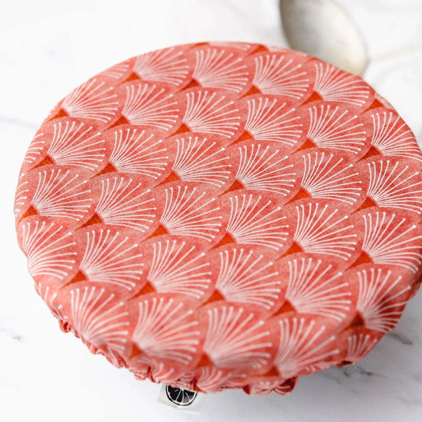 Reusable Dish Cover - Art Deco Scallop