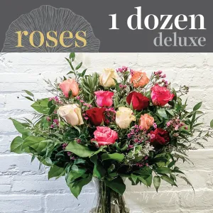 Romance Collection Roses - Dozen (Deluxe)