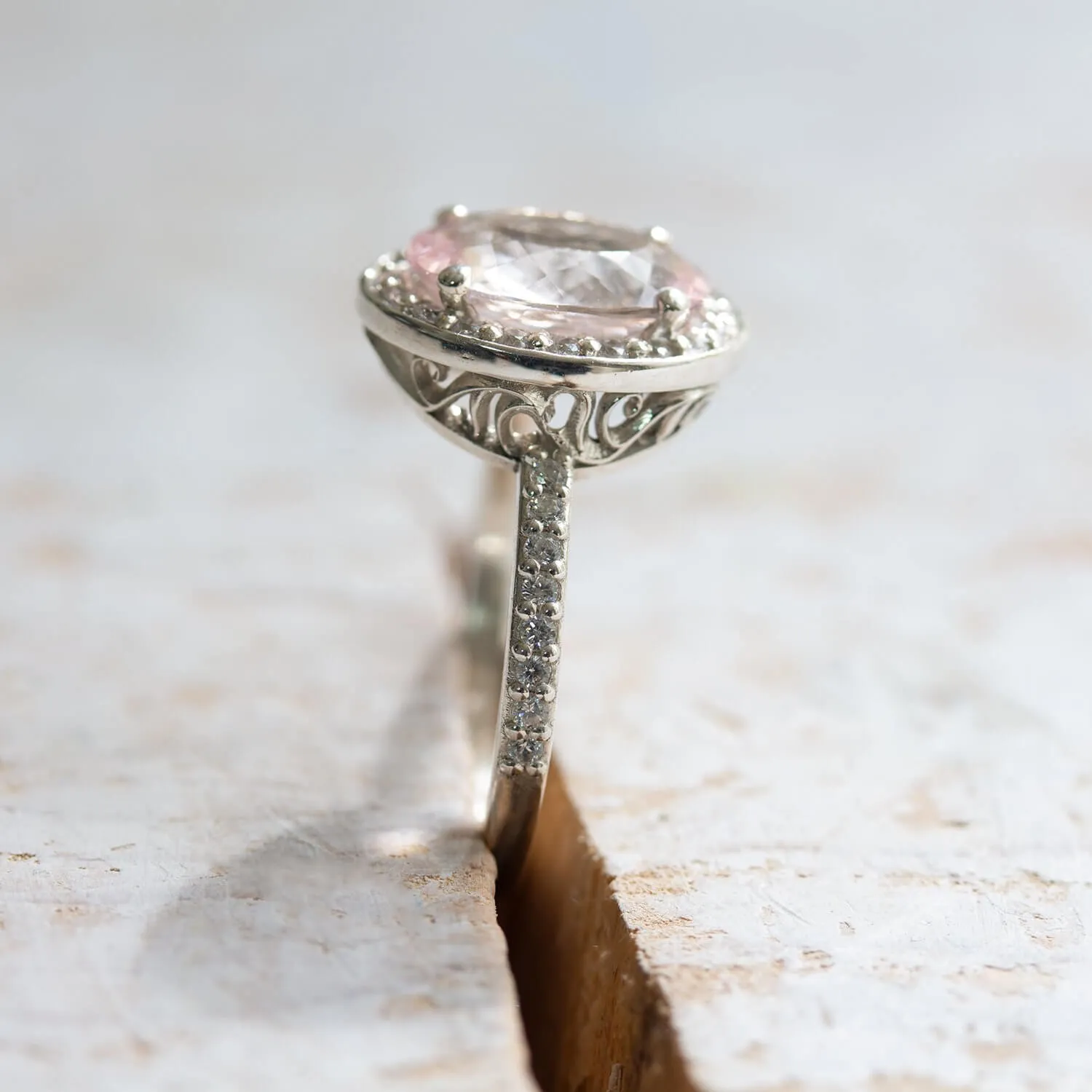 Rose - Morganite Ring