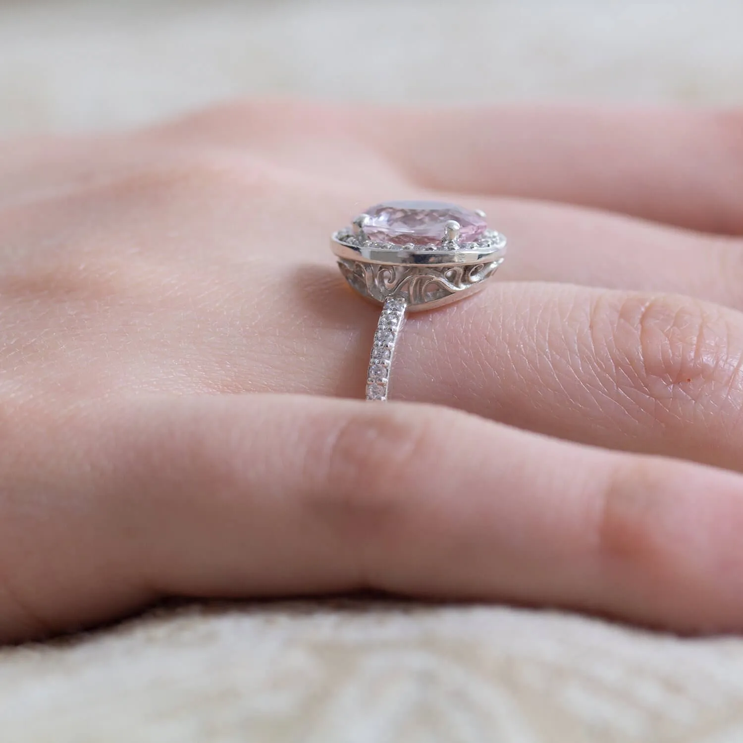 Rose - Morganite Ring
