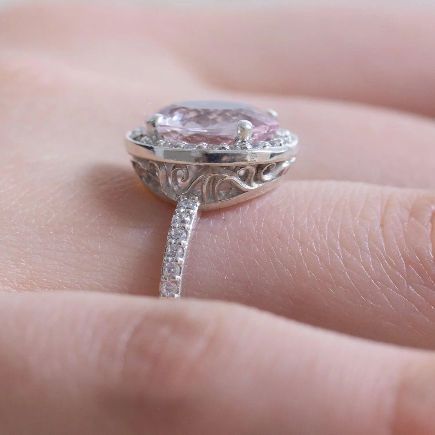 Rose - Morganite Ring