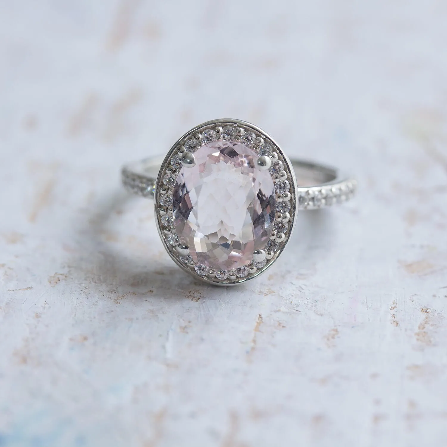 Rose - Morganite Ring